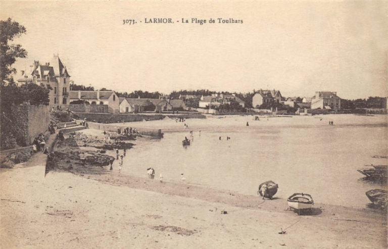 Larmor Plage du Toulhars Si Lorient m était conté